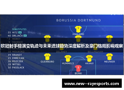 欧冠射手榜演变轨迹与未来进球趋势深度解析及豪门格局影响观察 欧冠射手榜演变轨迹与未来进球趋势深度解析及豪门格局影响观察