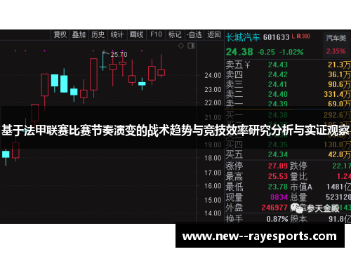 基于法甲联赛比赛节奏演变的战术趋势与竞技效率研究分析与实证观察